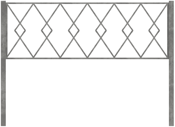 Пешеходное ограждение ПО-5
